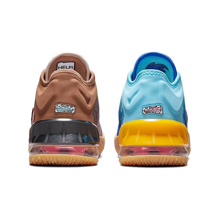 Nike LeBron 18 Low Wile E. Vs Roadrunner Space Jam GS DJ3760-401