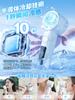 Handheld Fan with Cooling Plate New Release Powerful Airflow Cooling Handheld Fan with Stepless Airflow Adjustment Angle LED Battery Rechargeable