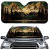 Portable Foldable Aluminum Sun Shade: Summer Heat Insulation Cover