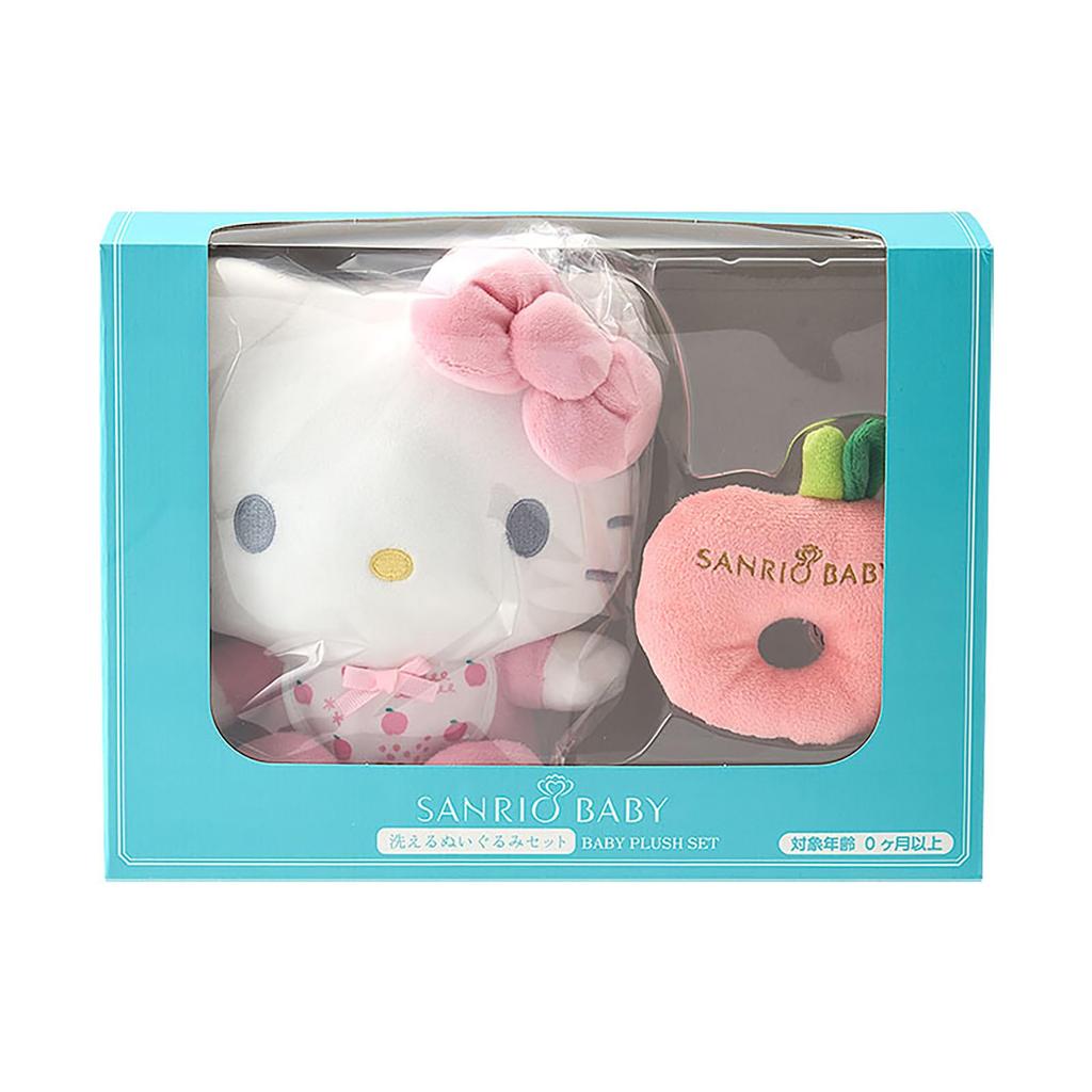 Sanrio Baby Baby Toy Washable Plush Toy Set Hello Kitty Cute Plush Rattle 649953