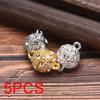 5Pcs Rhinestone Metal Magnet Clasps Hook Bracelet Necklace Strong Magnetic Clasp