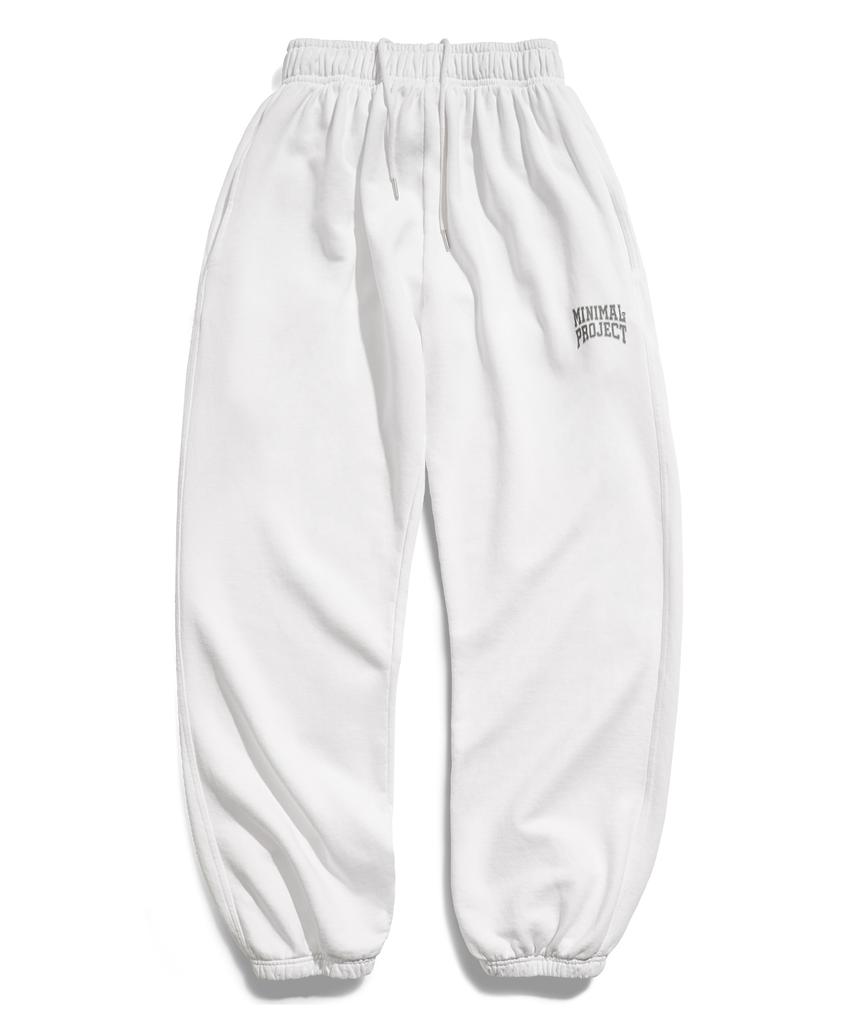 MINIMALPROJECT Low Pigment Heavyweight Sweatpants Mtp305-Z [White]