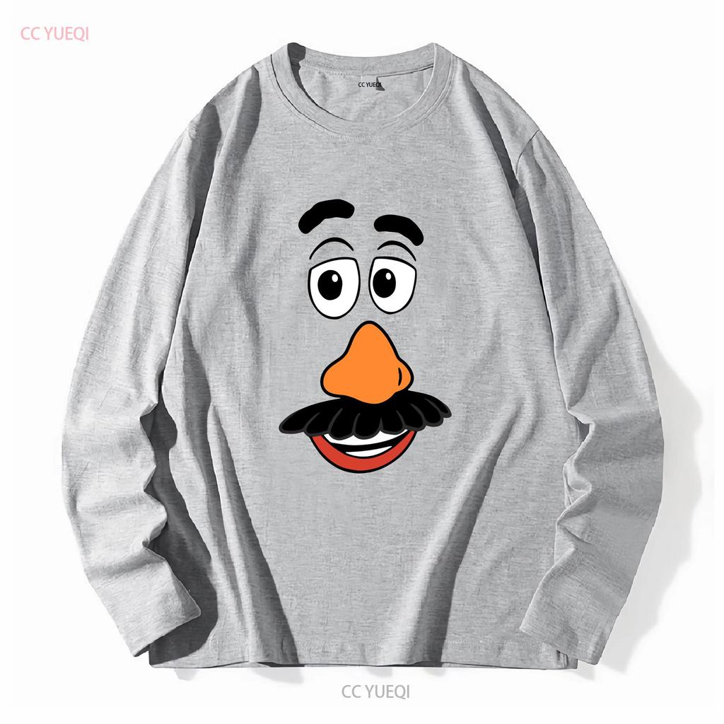 Mr Potato Head Face Couples Halloween Costume T Shirt vintage Washed Stretched designer clothes Soft Top For Everyday Wear