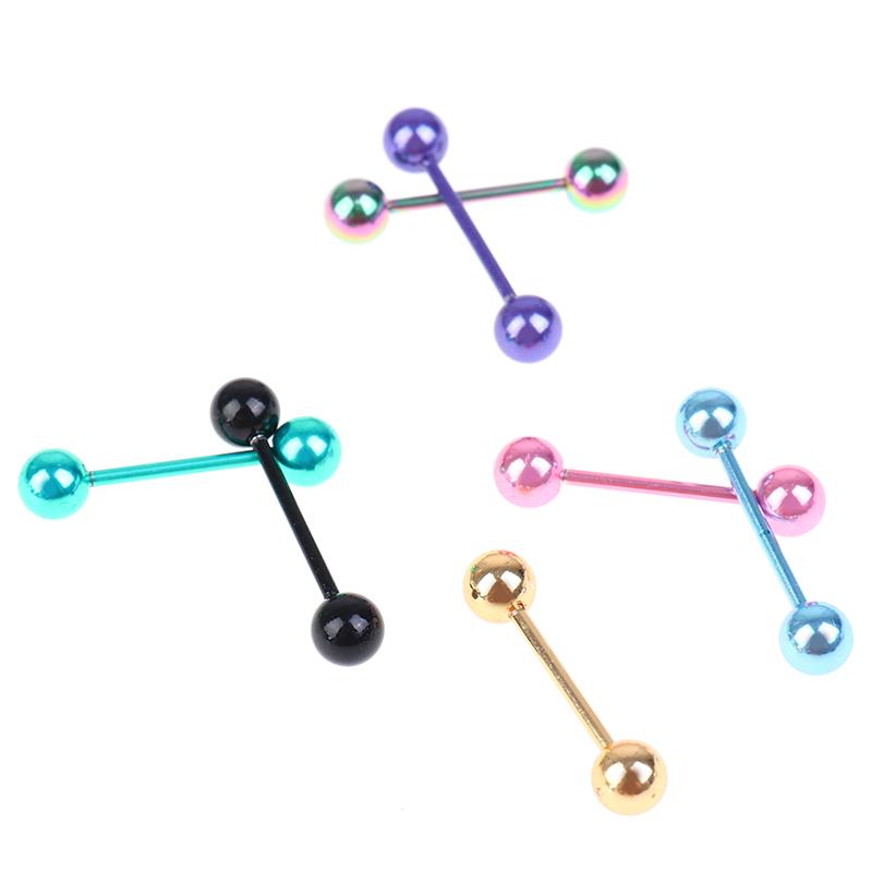 Lot de 7 anneaux de langue pour femme, piercings d'oreille, bijoux de corps, décoration