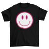 T-shirt FASHION Visage Heureux pour Femmes Hommes Femmes T-shirts Haut Musique Rave Old School Pop Acide Fête Années 90 Tee