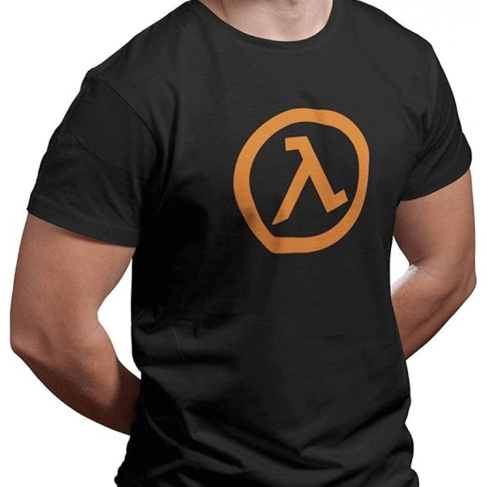 Half Life Logo Tshirt Half Life Shirt For Unisexs Comfort Colors T Shirts 180g Crew Neck Short Sleeve Design Casual Wear Summer