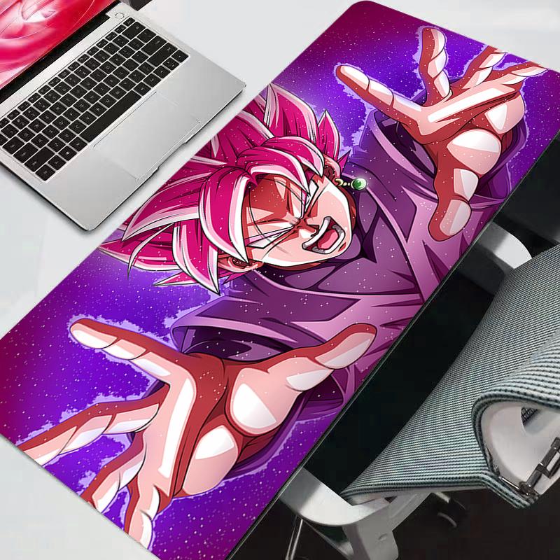 Mouse Pads Mouse Pad Dragon Ball DBZ Gamer Desk Mat PC Computer Anime Big Mousepad Keyboard gaming Accessories Mausepad