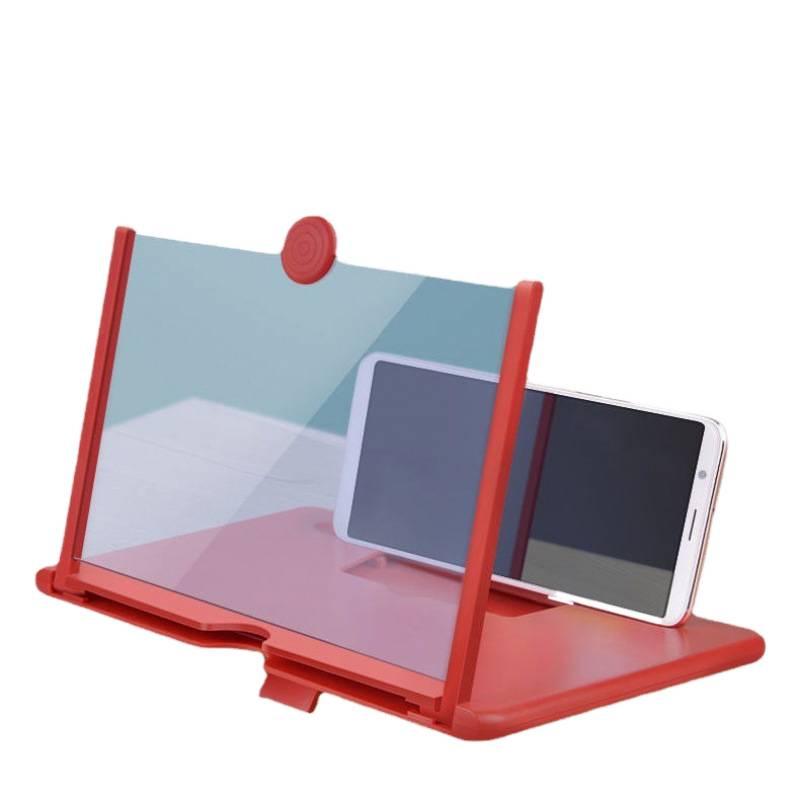HD Mobile Phone Screen Magnifier with Pull-out 10 To 12-inch Stand for Easy Viewing