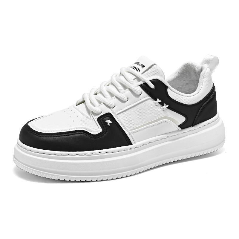Outdoor Thick-soled New Lightweight and Versatile Low-top Small White Board Shoes Casual Sports Style Fashion Youth Men's Shoes