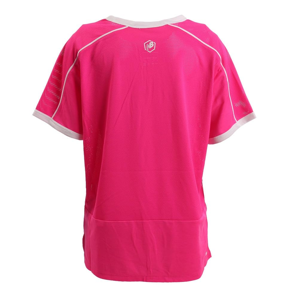 Fast Flight Graphic Short Sleeve WT11241 Short Sleeve PKH Glow S [New Balance] T-Shirt T-Shirt Women's (Pink Heather)