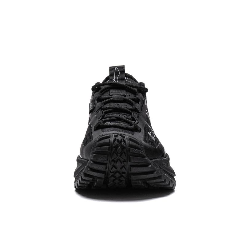 Li Ning Outdoor CF Tracing, Xingchuan SE Cushioning Support Thermal Low Top Hiking Shoes Unisex Black AHTV059-13