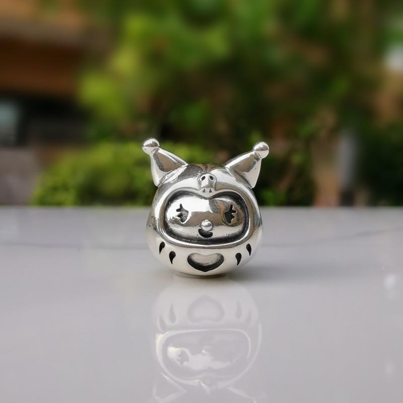 MINSO Charm Bead Component Boy Girl Cat Princess Pendant Bead Component Bead Component Compatible With Authentic Original 3mm Snake Charm Bead