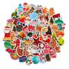 2021 Christmas Theme Stickers 100 Non Repetitive Waterproof Holiday Decoration Stickers for