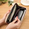 Neue lange Damen-Reißverschluss-Geldbörse Multi-Card-Clutch-Tasche große Kapazität Münzbeutel kann Mobiltelefone aufnehmen