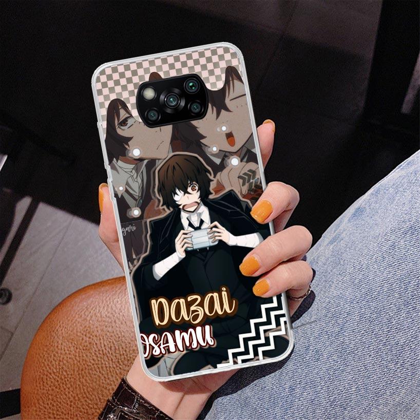Bungo Stray Dogs Poster Anime Phone Case For Xiaomi Poco X7 X6 X5 Pro F7 Ultra Redmi 15C 15 13C 13 12C 12 10 10A 10C 9 9A 9C 9T