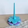3d Printed Heart Yarn Ball Holder Flower Yarn Stand Knitting Crochet Yarn Spool Storage Stand For Knitting Winder Stand Tool