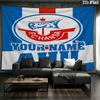 Fc Hansa Rostock Custom Name Wall Tapestry Aesthetic Wall Hanging Printed Fabric Blanket Decorative Tapestries for Bedroom Living Room Home Decor