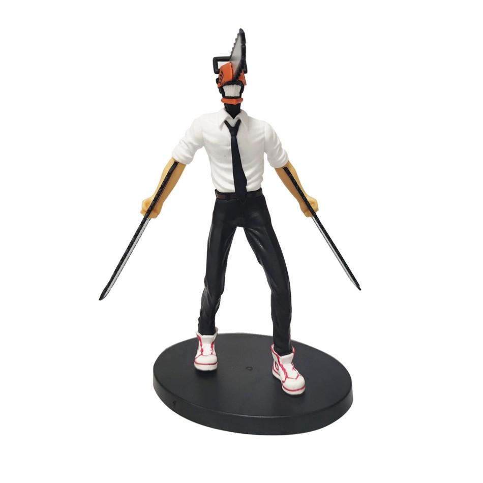 19cm Chainsaw Man Denji Anime Figure Denji/Power Action Model 1560 Chainsaw Man Denji Figurine Adult Collectible Figure Doll Toy Premium Quality