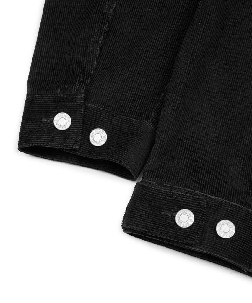 Mark Gonzales Relaxed Corduroy Trucker Jacket - Black