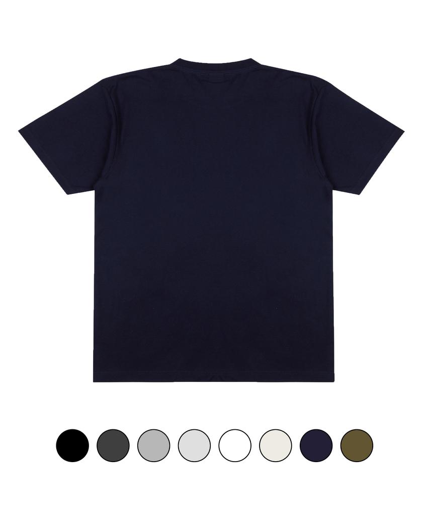 CREAM SODA LAB Basic Semi-Overfit Short Sleeve T-Shirt (Type A)