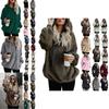 Cozy Fluffy Fur Hoodie For Women With Half-zip For Ultimate Comfort And Warmth