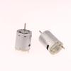 יחידה אחת מנוע DC 12V 365 385 מהירות גבוהה מנוע חשמלי פחמיות לצעצוע עשה זאת בעצמך מאוורר מנוע מיקרו מיני למייבש שיער