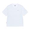NATIONALGEOGRAPHIC N262Uts030 Striped Semi-Overfit Pocket Short Sleeve T-Shirt Mint