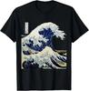 Kanagawa Japonský Tričko Veľká vlna