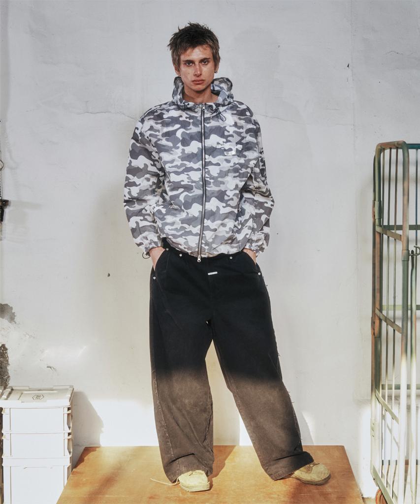 Thevinylhouse Ribstop Sheer Windbreaker Camo