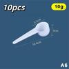 10Pcs Plastic Measuring Spoons Scoop For Child Milk Powder/Coffee/Protein Multifunctional Home Kitchen Accessory