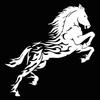 1PC Car Sticker Handsome Horse Waterproof Vinyl Decal Car Accessories Pegatinas Para Coche DIY Car Styling Accessories