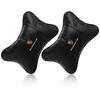 Fashion Car Seat Headrest Auto Logo Neck Pillow Car Accessories For Porsche 911 918 928 944 968 Boxster Carrera-GT Cayenne Macan Panamera