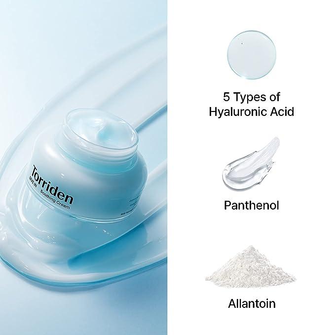 TORRIDEN Dive In Hyaluronsäure-Serum/Toner/Feuchtigkeitscreme/Hautbooster