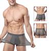 Slip boxer trasparenti traspiranti da uomo Slip intimo sexy