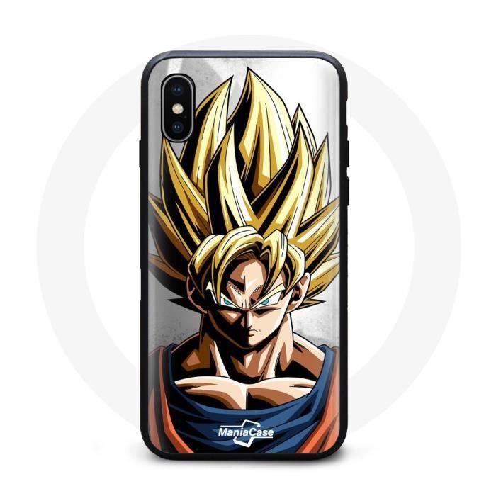 Phone Case - Dragon Ball Z - Iphone XS Max - Yellow - Unique Design - Rigid