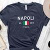 Napoli Shirt, Italy Trip Clothes, Italian Flag T-shirt, Unisex