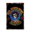 Vintage Rock Band Metal Sign - Aluminum Plaque Poster, Retro Wall Decor for Man Cave Bar Garage