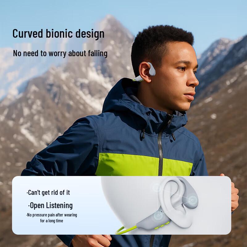 Lansdon Open-Ear Bone Conduction Wireless Sports Headphones