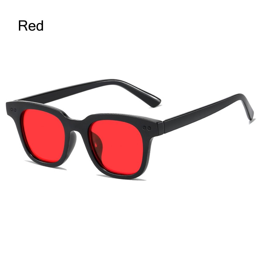 Colorful Square Frame Sunglasses UV Protection Shades Ocean Lens Sun Glasses  for Women & Men