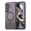 Magnetic Phone Case For Samsung Galaxy S25 Fe,Matte Shockproof Hybrid Phone Cover For Samsung Galaxy S25 Fe