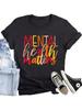 Unisextal Health Awareness Shirt Wounisex Unisextal Health Matters T-Shirts Kindness Inspirational Tee Tops