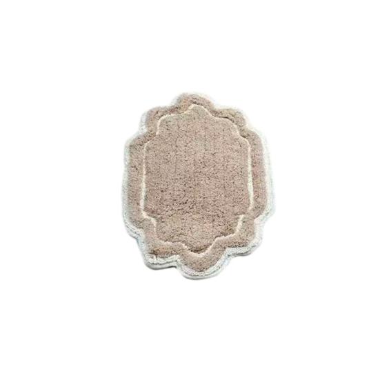 Bathroom Rug Soft Absorbent Plush Floor Mat Anti-Slip Bath Rug Quick Dry Machine Washable Long Mat for Bathroom Tub Sink Toilet