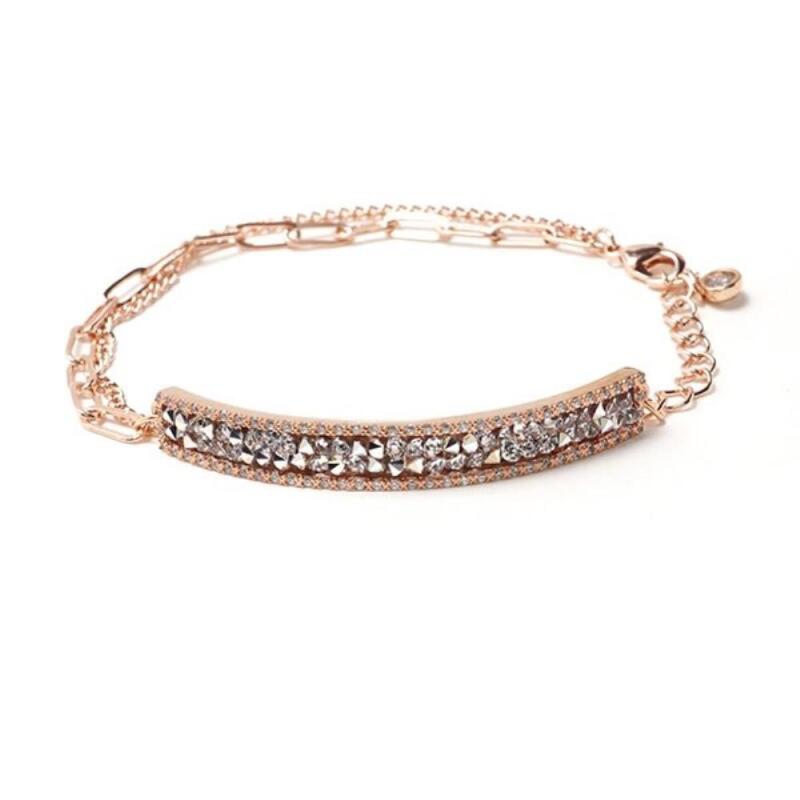 Musset Women's White Bracelet Crystal
