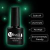 Mtssii Zářivý Top Coat bez otírání UV LED Gelový lak Odstraňovatelný Dlouhotrvající Gelový lak na nehty