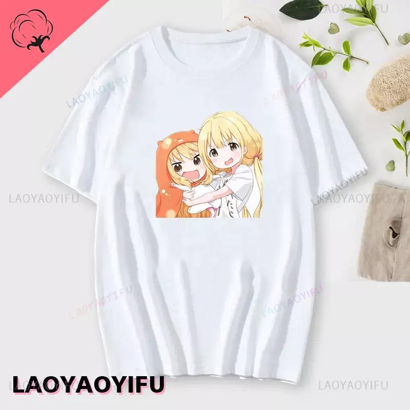 Lose Anzu Futaba Version TShirt 2024 New Kawaii Anime Cotton Tshirt Tees for Unisex Funny Cartoon Otaku Tshirt Graphic Tees