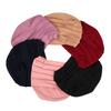 Ready Stocked Women Cotton Slouch Beanie Chemo Cap Solid Color Bonnet Inner Hijabs Muslim Head Wraps Femme Wrap Elastic Turban