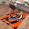 Cincinnati Bengals LOGO Printed Absorbent Washable Carpet, Non-Slip Bathroom Mats, Kitchen Rugs, Yoga Mat,Living Room Entrance, Camping Picnic Rugs