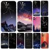 Constellations Zodiac Signs DIY Phone Case for Iphone 2020se 6 6s 7 8 Plus X 10 XR XS 11 12 13 Mini Pro MAX Black Tpu Back Cover