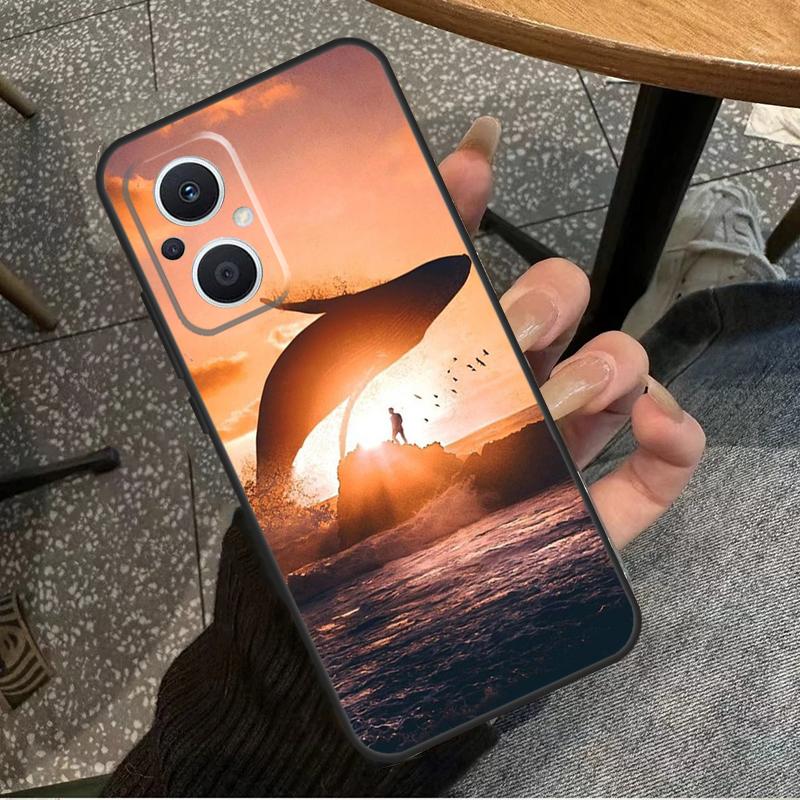 Flying Whale Magical For OPPO Reno 11F 12F 13F 14F 8T 10 11 12 13 14 Pro 8 7 Lite OPPO Find X8 X6 X5 X9 Pro Case