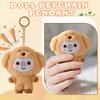 Ciondolo Portachiavi Pupazzo di Peluche, Pupazzo Imbottito Allegro e Carino Regalo per Fan Periferica Idol Portachiavi Kopop (1 pezzo)